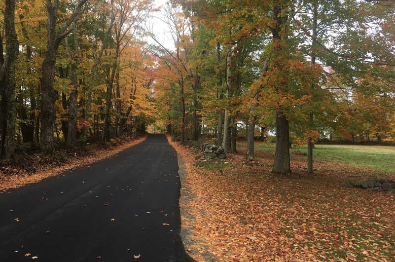 leaf peeping road