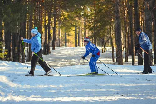 cross country skiing