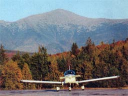 Twin Mountain Airport - Mt. Washington in background